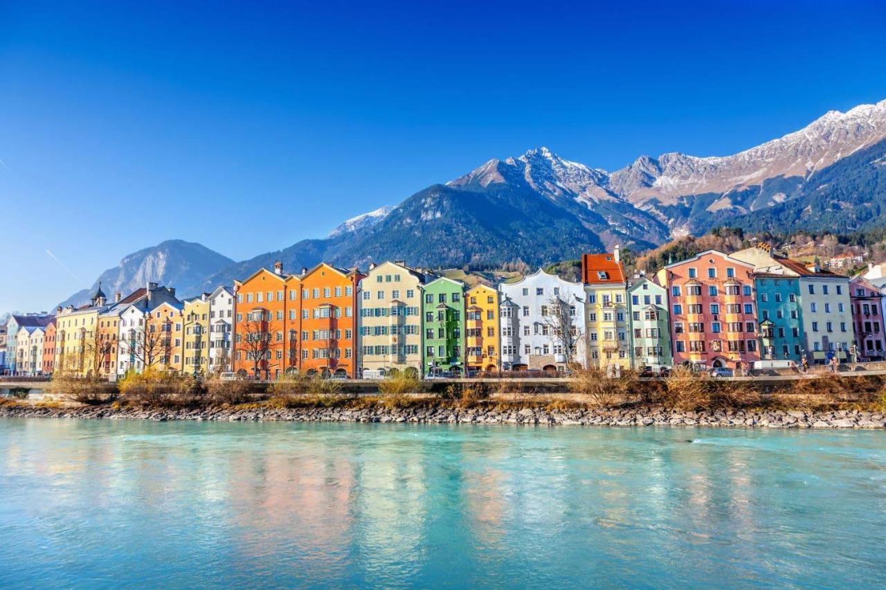 Panorama Bergblick 3 Schlafzimmer Apartment! Innsbruck Esterno foto
